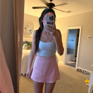 Pink Mini Skirt
